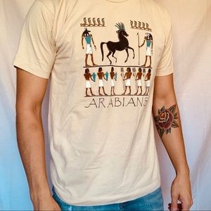 VTG Single Stitch Arabians Egyptian style Tee